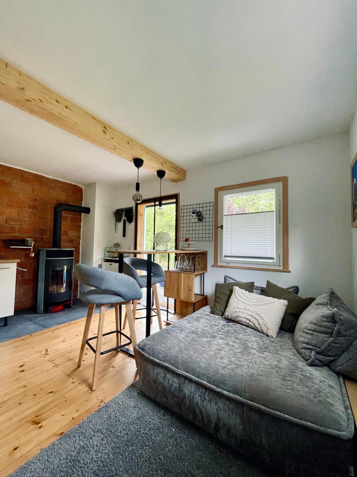쿠로르트오이빈 Erholen Im Tiny House Am Waldrand 빌라 외부 사진